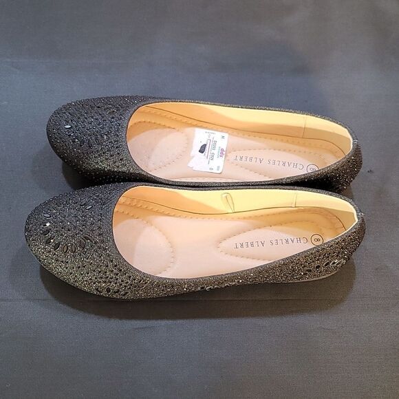 BRAND NEW CHARLES ALBERT DRESS SLIP-ON BALLERINA FLATS - Picture 6 of 15